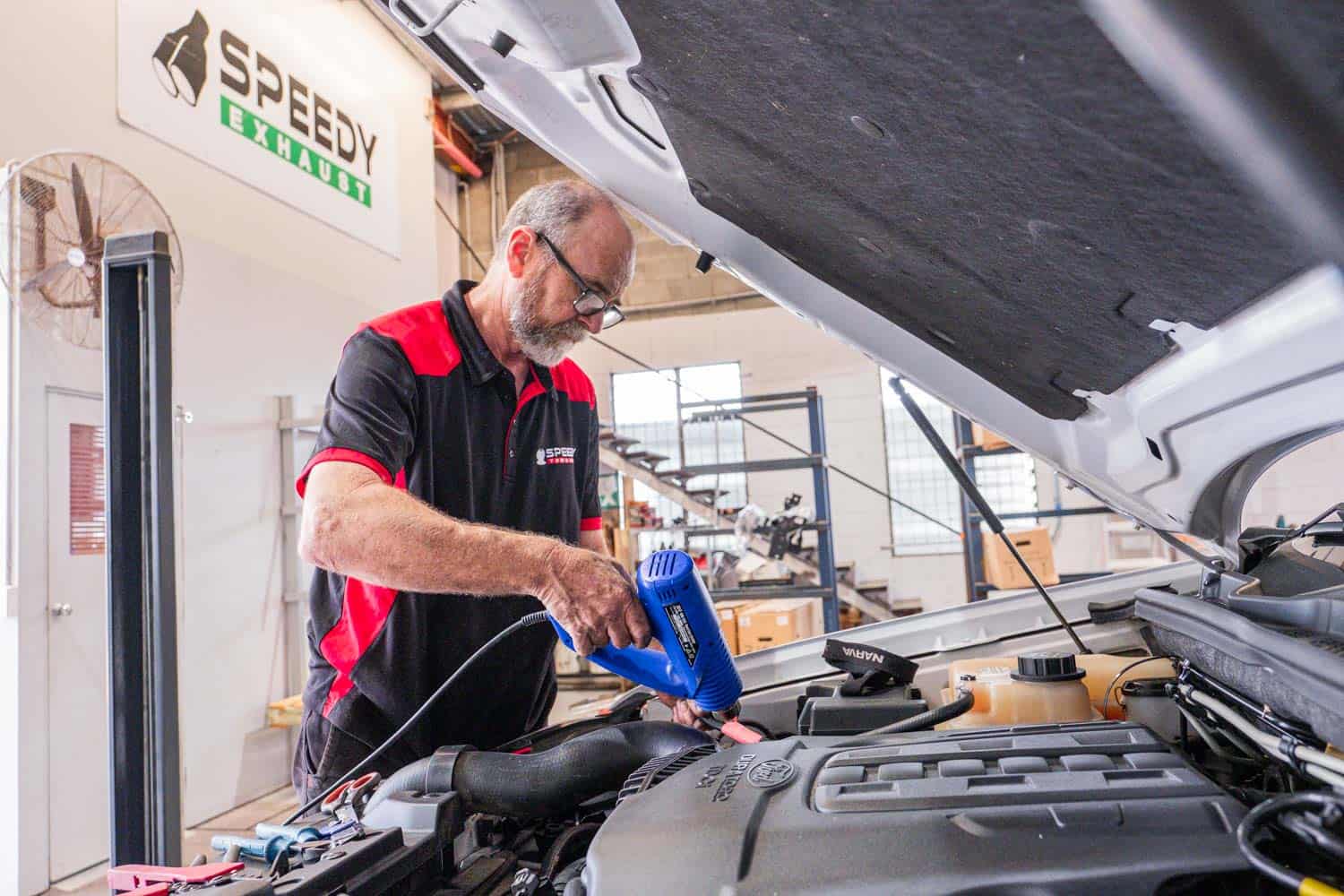 Stockman Sheds Speedy Towbars Heavy Duty Towbar on Subaru Forester