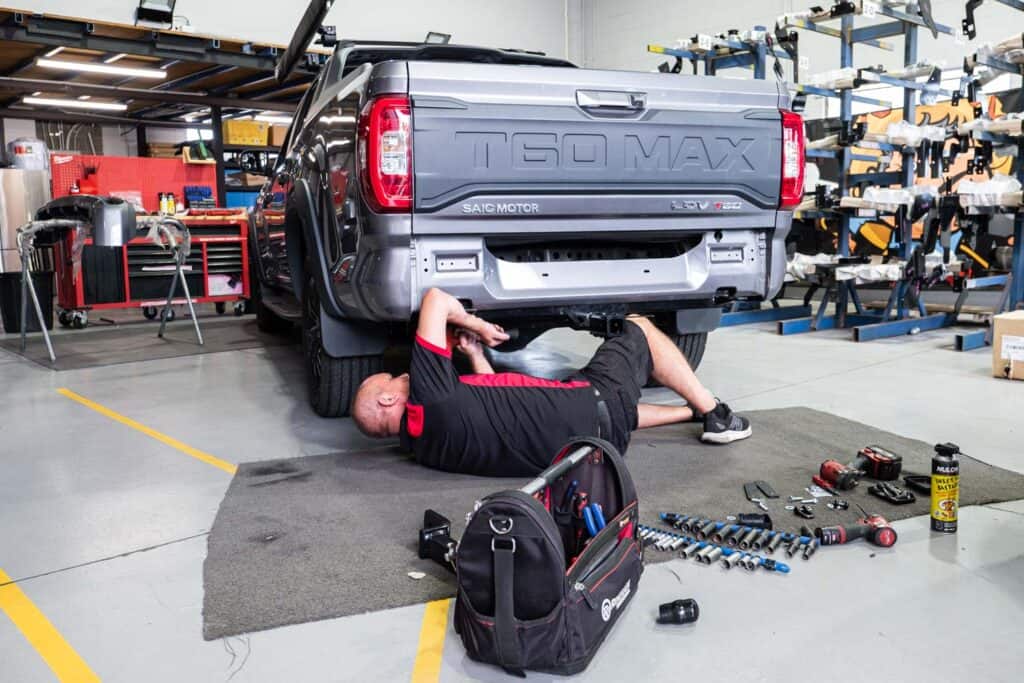 Regular towbar maintenance