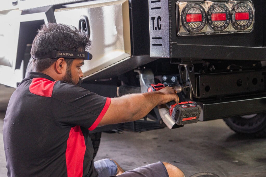 standard towbar installation package