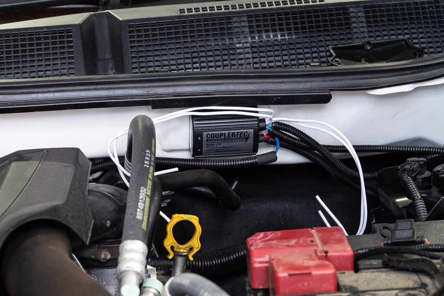 couplertec attached to a vehicle