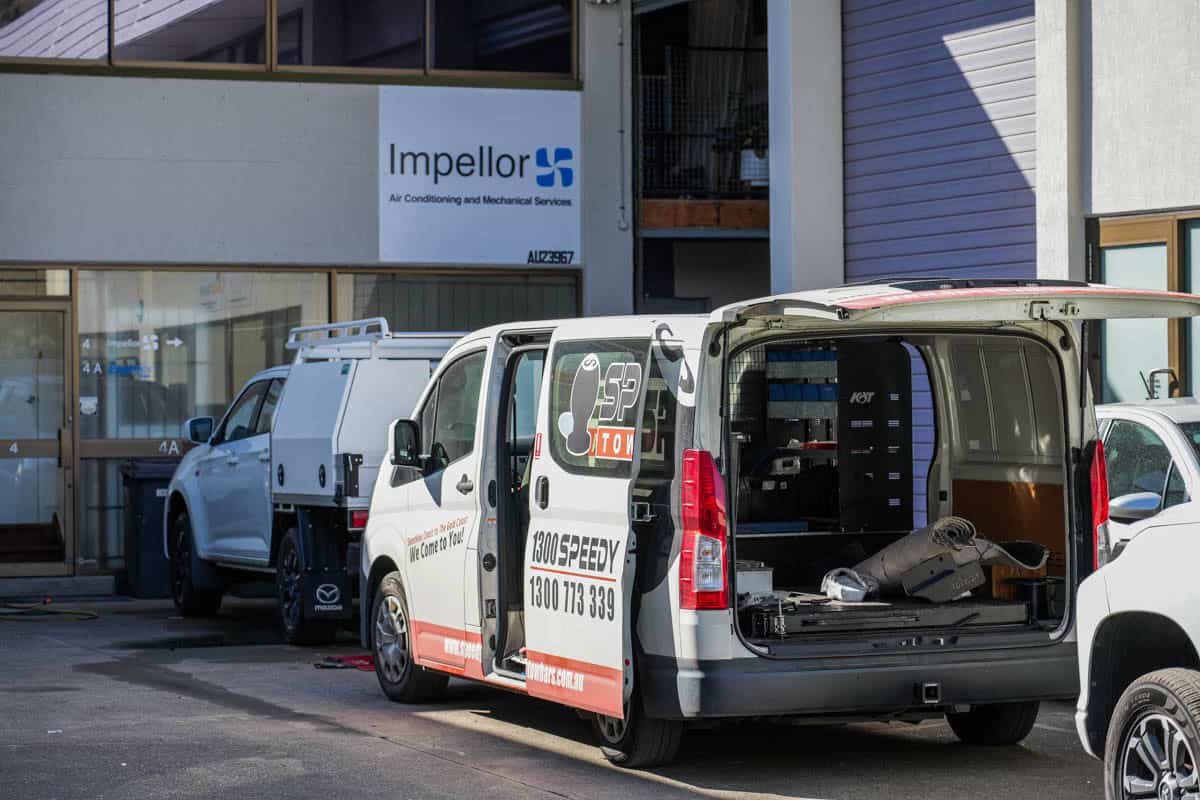 Mazda-Towbars-Brisbane-1002 speedy van installing a towbar