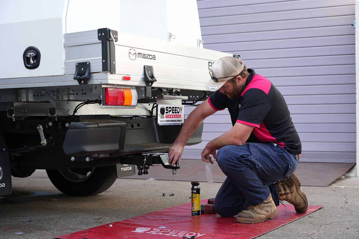 mobile towbar technician